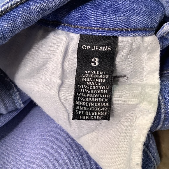 B-CP Jeans, light wash, size 3 - Picture 4 of 8